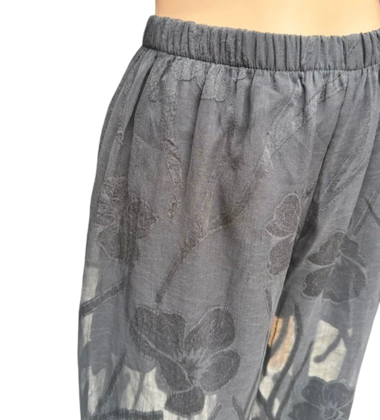 By Frankie Sheer Black Floral Set
