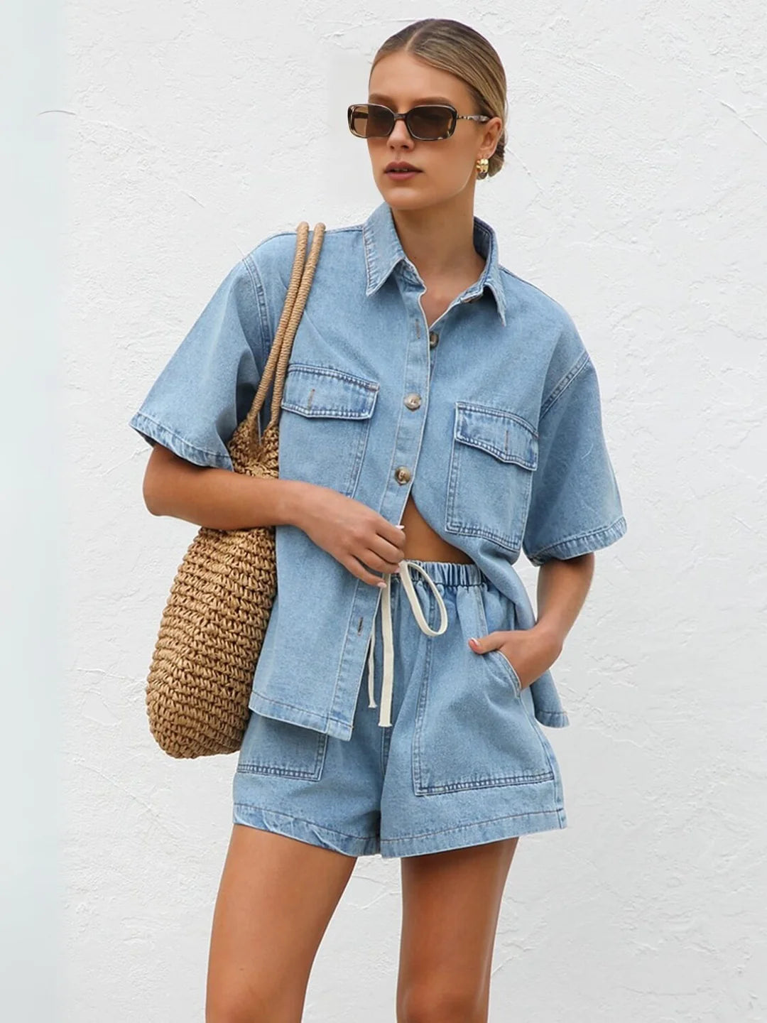 The Sol - Light Blue Top