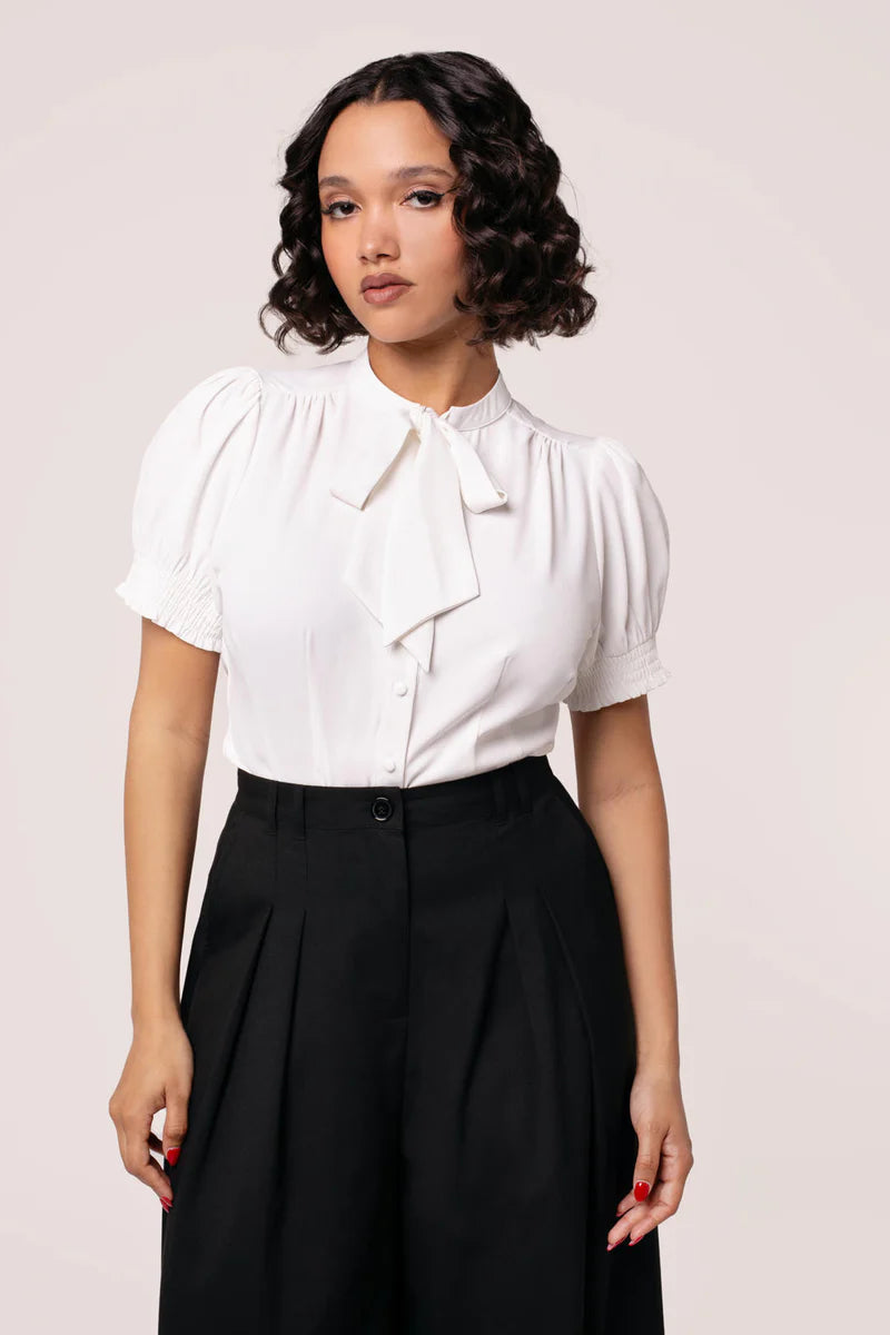 Turner Blouse Ivory