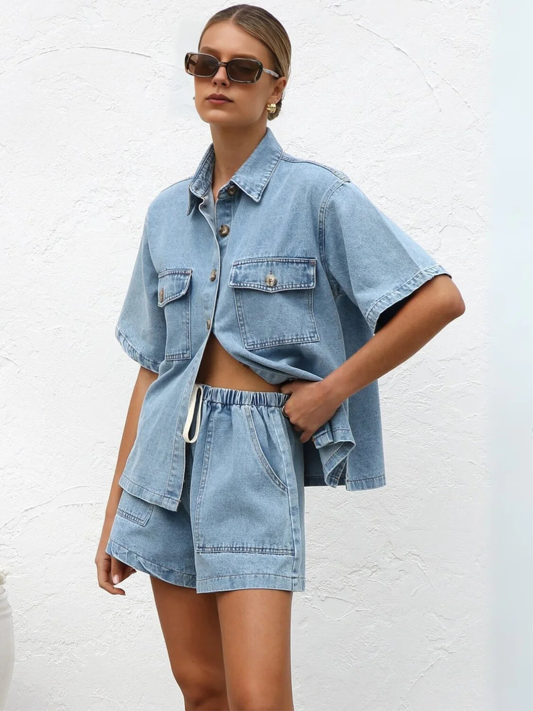 The Sol - Light Blue Top