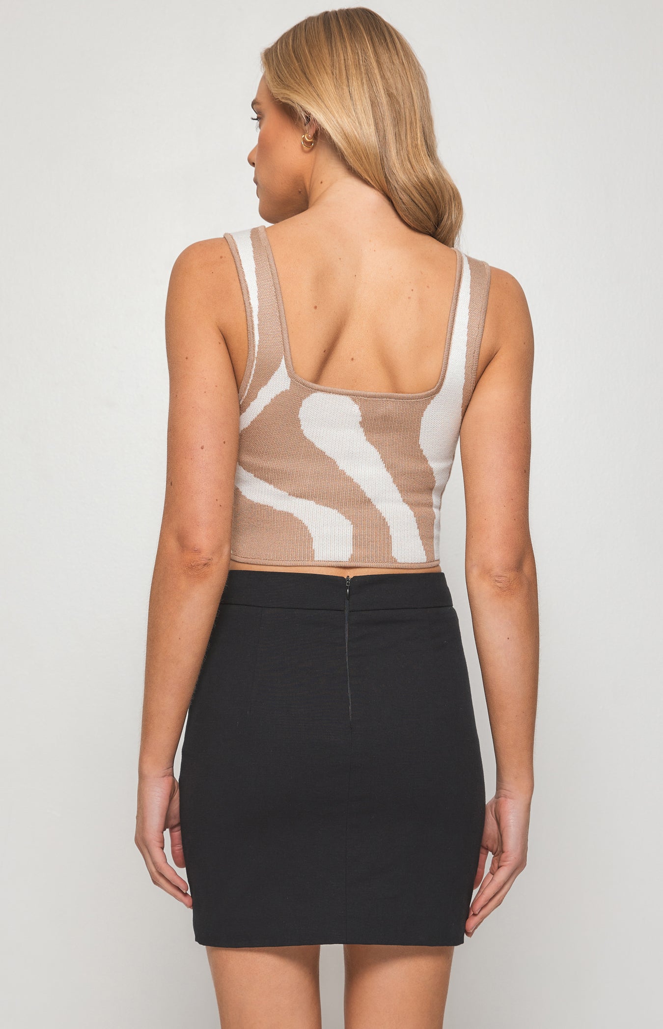 Winnie & Co Knit Top Camel